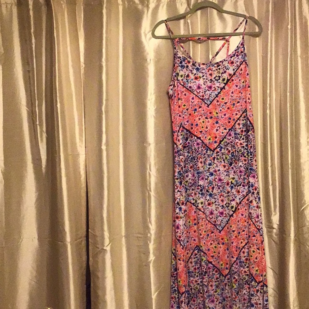Spaghetti strap maxi dress